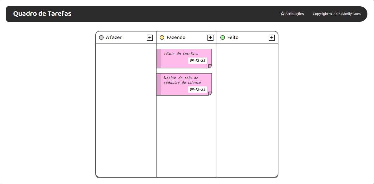 Kanban em React - imagem
